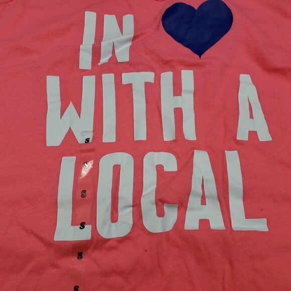 VS Pink Salmon Love with Local Tank Top Sleep XS - Picture 3 of 5